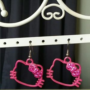 HELLO KITTY PINK Earrings